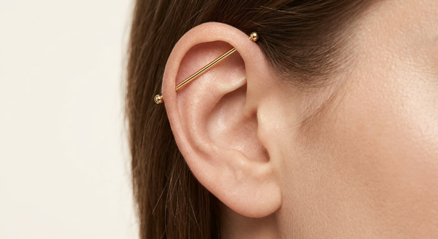 Industrial Piercing placement reference