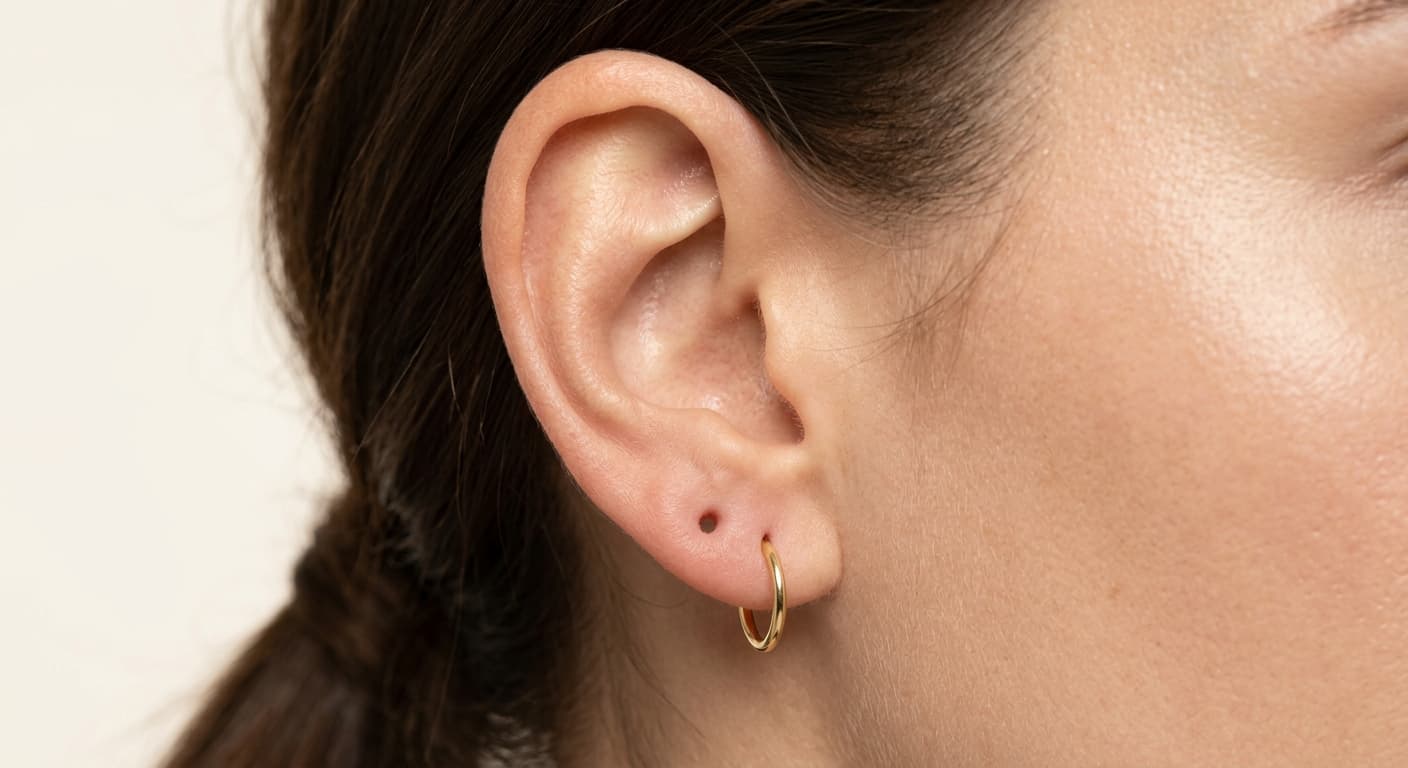 Orbital Piercing placement reference
